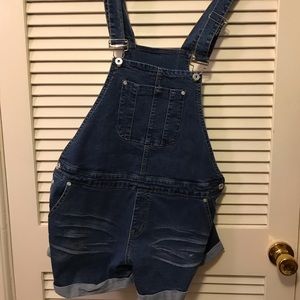 overall shorts